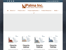 Tablet Screenshot of palmainc.com